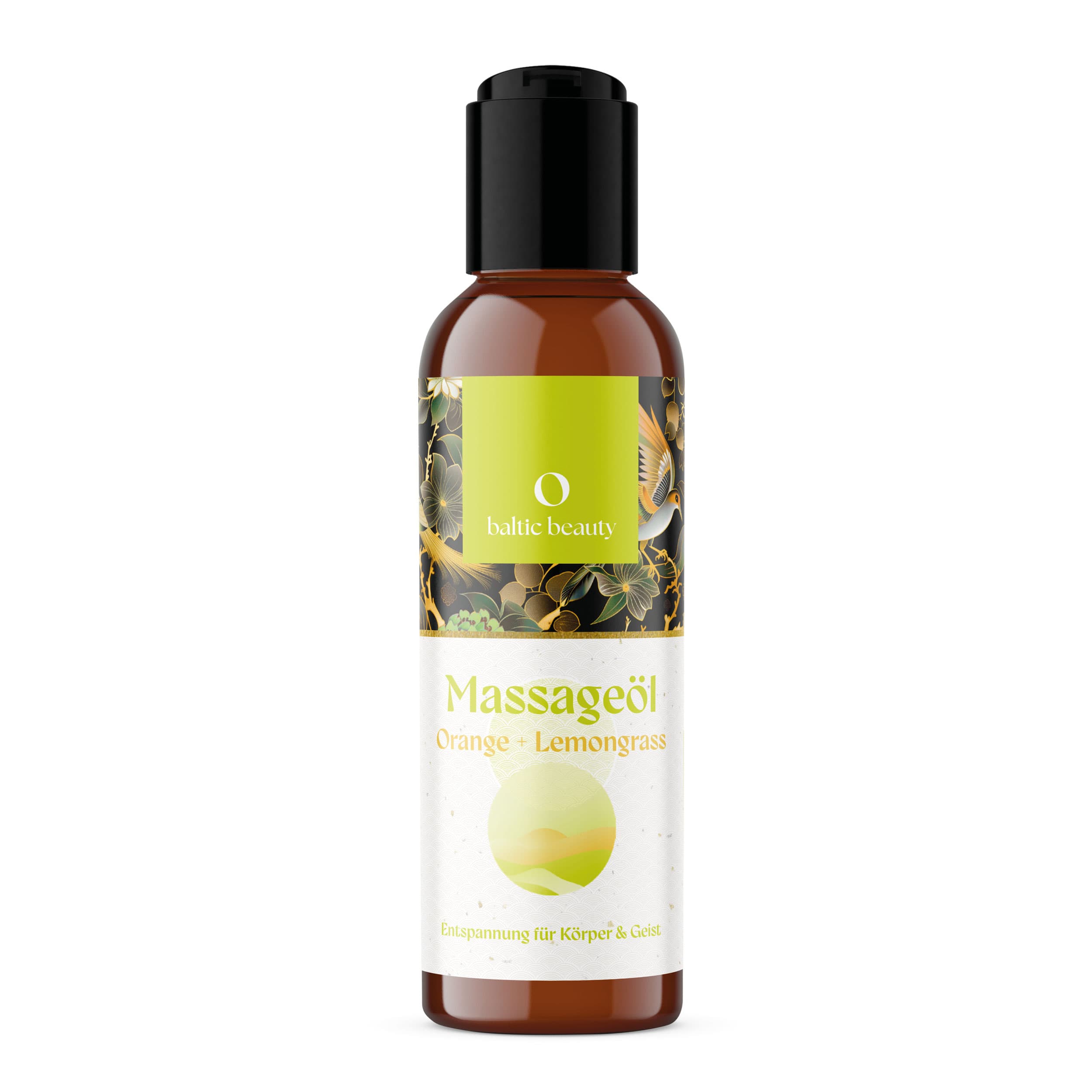 Massageöl Orange & Lemongrass, 150-ml-Flasche