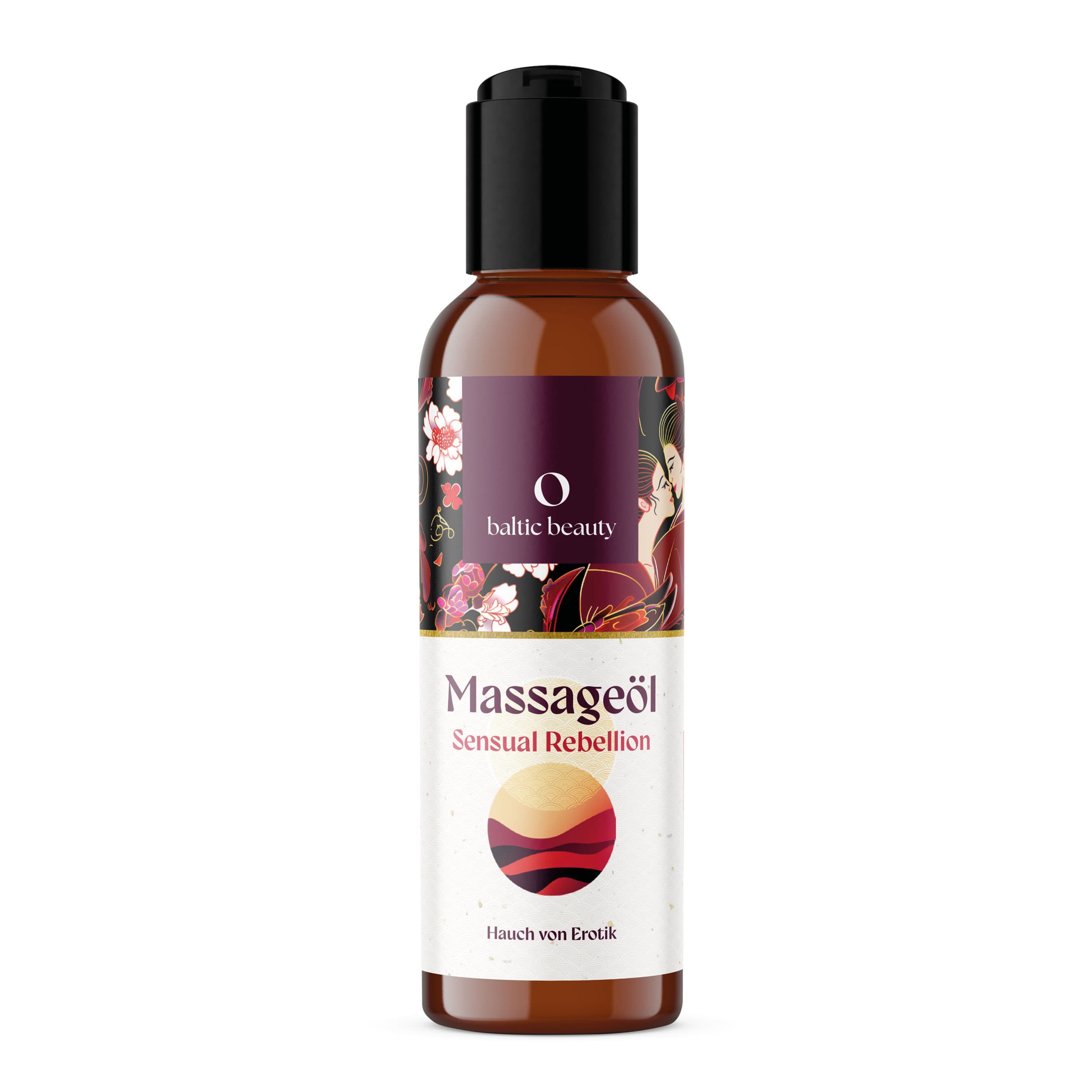 Massageöl Vanille & Sandelholz — Sensual Rebellion, 150-ml-Flasche